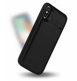 Stuff Certified® iPhone SE (2020) Powercase 10,000mAh Powerbank Case Cargador Batería Cover Case Negro