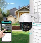 ANBIUX Beveiligings Camera met Microfoon - WiFi CCTV Intercom Smart Home Security Alarm