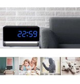 JOGYYO Clock with 1080p Camera and WiFi - Wireless Smart Home Security Night Vision Motion Detection