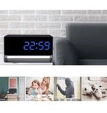 JOGYYO Uhr mit 1080p-Kamera und WLAN - Wireless Smart Home Security Nachtsicht-Bewegungserkennung