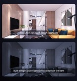 JOGYYO Klok met 1080p Camera en WiFi - Draadloze Smart Home Security Night Vision Motion Detection