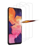 Stuff Certified® 3er-Pack Samsung Galaxy A10s Full Cover Displayschutzfolie 9D Panzerglasfolie Gehärtetes Glas Glas