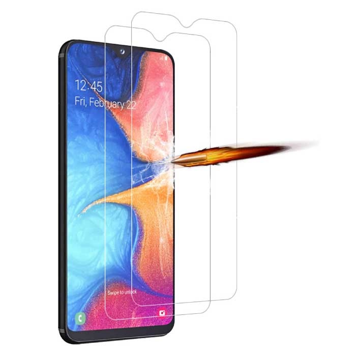 3-pak Samsung Galaxy A20s Full Cover Screen Protector 9D szkło hartowane Film szkło hartowane