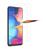 Stuff Certified® 3er-Pack Samsung Galaxy A20e Full Cover Displayschutzfolie 9D Panzerglasfolie Gehärtetes Glas Glas