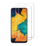 Stuff Certified® 3er-Pack Samsung Galaxy A30s Full Cover Displayschutzfolie 9D Panzerglasfolie Gehärtetes Glas Glas