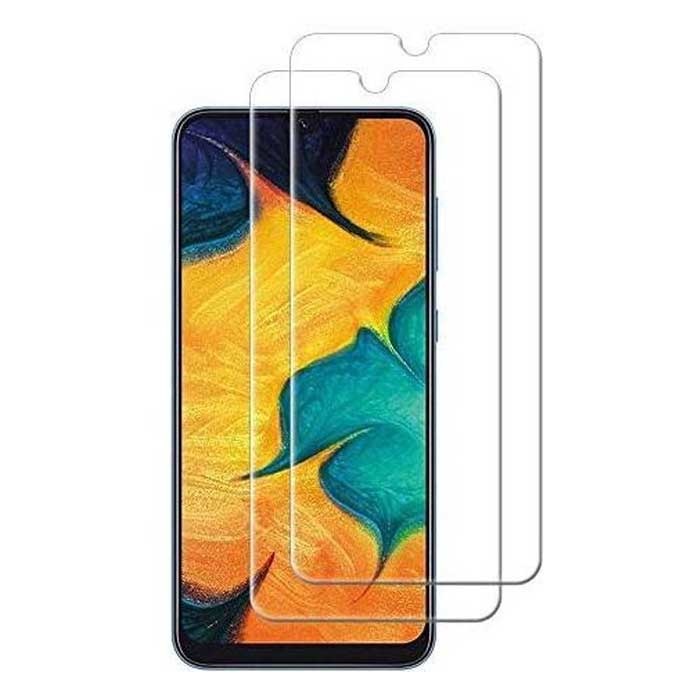 Stuff Certified® Paquete de 3 protectores de pantalla de cubierta completa para Samsung Galaxy A30s Película de vidrio templado 9D Vidrio templado