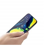 Stuff Certified® 3-Pack Samsung Galaxy A80 Pellicola salvaschermo a copertura totale 9D Pellicola in vetro temperato Vetro temperato