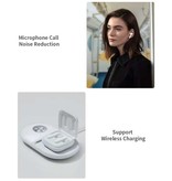 OPPO Enco W51 Kabellose Ohrhörer - ANC Noise Cancelling Touch Control Ohrhörer TWS Bluetooth 5.0 Ohrhörer Ohrhörer Ohrhörer Weiß