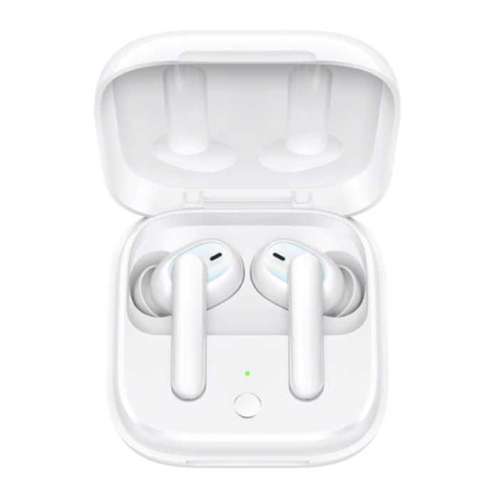 Bezprzewodowe słuchawki Enco W51 - Słuchawki douszne z redukcją szumów ANC Słuchawki douszne TWS Bluetooth 5.0 Słuchawki douszne Białe
