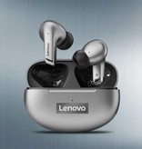 Lenovo Écouteurs sans fil LP5 - Écouteurs à commande tactile TWS Écouteurs Bluetooth 5.0 Écouteurs Écouteurs Gris