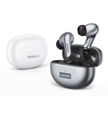 Lenovo Auriculares inalámbricos LP5 - Auriculares con control táctil TWS Bluetooth 5.0 Auriculares Auriculares Auriculares Blanco