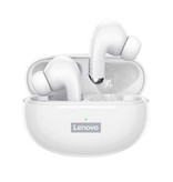 Lenovo Écouteurs sans fil LP5 - Écouteurs à commande tactile TWS Écouteurs Bluetooth 5.0 Écouteurs Écouteurs Blanc