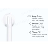 OPPO Bezprzewodowe słuchawki Enco Air 2 - słuchawki dotykowe TWS Bluetooth 5.2 Słuchawki białe