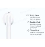 OPPO Enco Air 2 Draadloze Oortjes - Touch Control Oordopjes TWS Bluetooth 5.2 Oortelefoon Wit