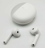 OPPO Écouteurs sans fil Enco Air 2 - Écouteurs à commande tactile TWS Écouteurs Bluetooth 5.2 Blanc