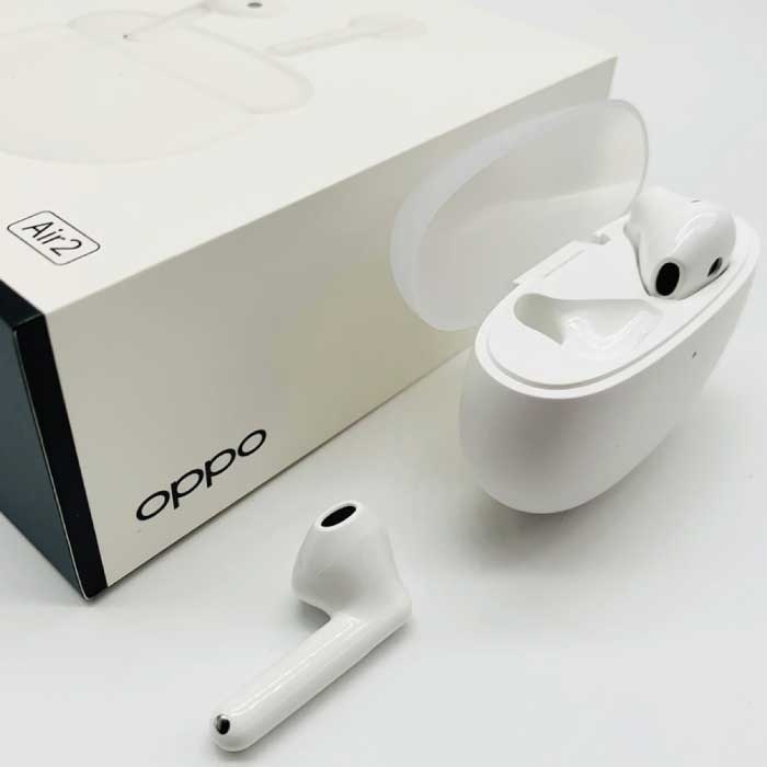 Oppo TWS Earbuds Enco Free 2 Auriculares Inalambricos Bluetooth 5.2 -  Microfono Integrado - Cancelacion de Ruido - Control