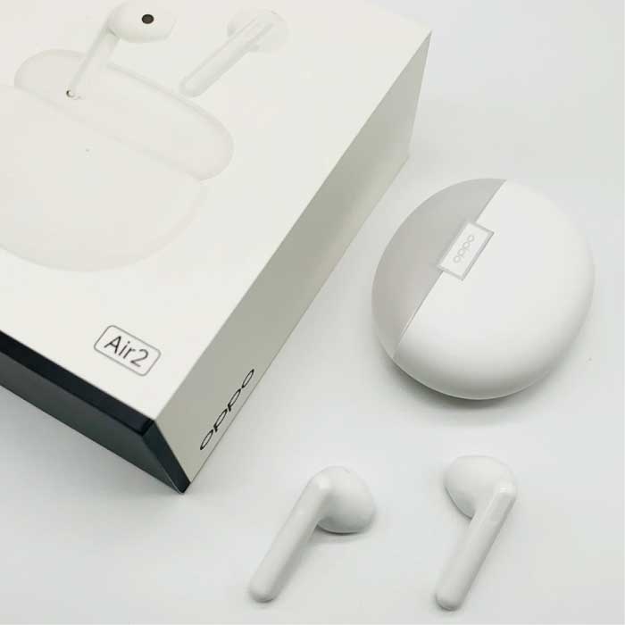 Oppo TWS Earbuds Enco Free 2 Auriculares Inalambricos Bluetooth 5.2 -  Microfono Integrado - Cancelacion de Ruido - Control