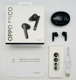 OPPO Écouteurs sans fil Enco Free 2 - Écouteurs à commande tactile TWS Écouteurs Bluetooth 5.2 Blanc