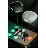 Lenovo XT92 Draadloze Oortjes - Gaming Headset Touch Control Oordopjes TWS Bluetooth 5.1 Earphones Earbuds Wit