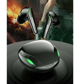 Lenovo Auricolari wireless XT92 - Cuffie da gioco Auricolari con controllo tattile Auricolari Bluetooth 5.1 TWS Auricolari neri