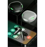 Lenovo Écouteurs sans fil XT92 - Écouteurs à commande tactile pour casque de jeu TWS Écouteurs Bluetooth 5.1 Écouteurs Noir