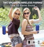 Zealot Zealot S51 Bluetooth 5.0 Soundbox Haut-parleur sans fil Haut-parleur sans fil externe Rouge