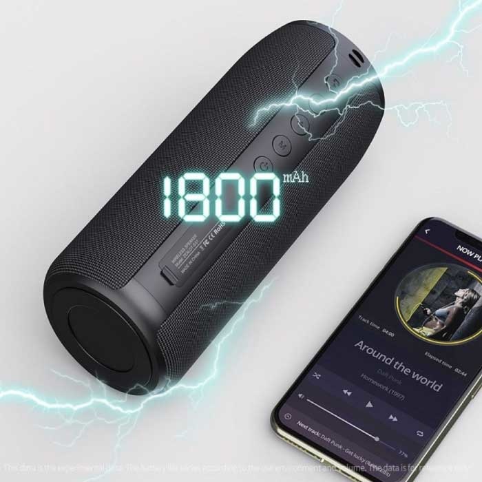 Zealot Zealot S51 Bluetooth 5.0 Soundbox Altoparlante Wireless Altoparlante Wireless Esterno Rosso