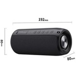 Zealot Zealot S51 Bluetooth 5.0 Soundbox Bezprzewodowy głośnik Zewnętrzny bezprzewodowy głośnik Czarny