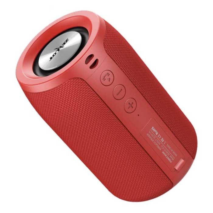 Zealot S32 Bluetooth 5.0 Soundbox Bezprzewodowy głośnik Zewnętrzny bezprzewodowy głośnik Czerwony