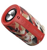 Zealot Zealot S32 Bluetooth 5.0 Soundbox Wireless Speaker External Wireless Speaker Red Camo
