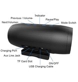 Zealot Zealot S16 Bluetooth 4.2 Soundbox Bezprzewodowy głośnik Zewnętrzny bezprzewodowy głośnik Powerbank Czarny