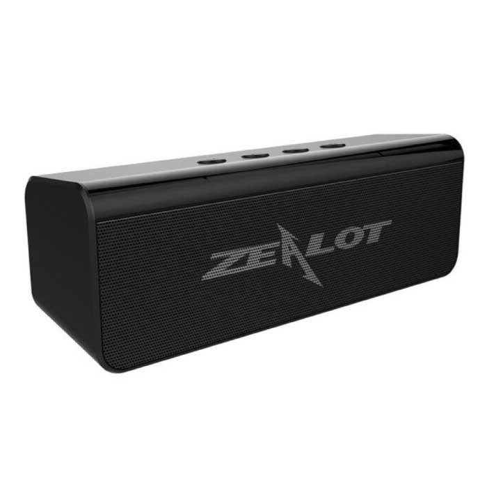 Zealot S31 Bluetooth 5.0 Soundbox 3D HiFi Draadloze Luidspreker Externe Wireless Speaker Zwart