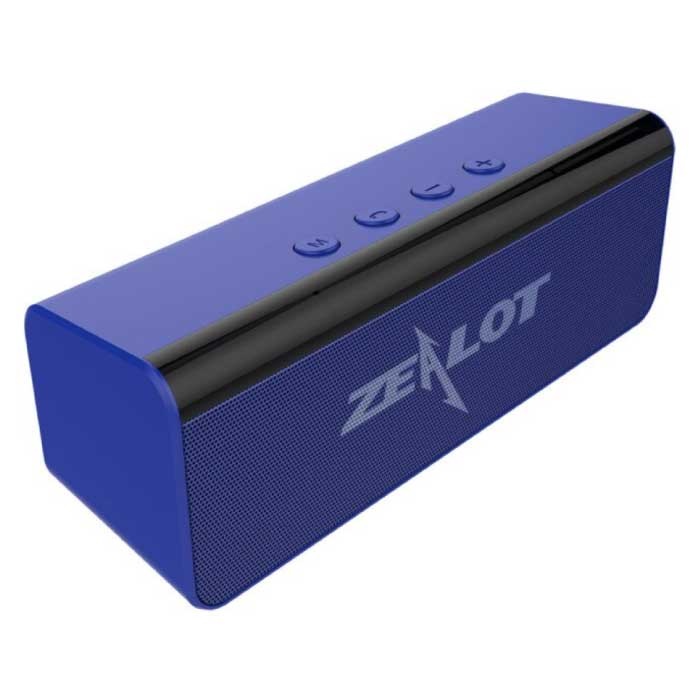 Zealot S31 Bluetooth 5.0 Soundbox Altavoz inalámbrico HiFi 3D Altavoz inalámbrico externo Azul