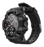 Lokmat Attack Smartwatch - Monitor de sueño Ritmo cardíaco Fitness Sport Activity Tracker Smartphone Watch iOS Android IPX6 Impermeable Camo