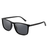 Polar King Polarized Sunglasses Unisex - Vintage Shades Classic Travel Glasses UV400 Black Blue