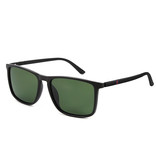 Polar King Gafas de Sol Polarizadas Unisex - Vintage Shades Gafas de Viaje Clásicas UV400 Negro Azul