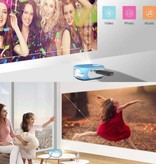 BYINTEK Projektor LED C520 — projektor do kina domowego, odtwarzacz multimedialny - Copy