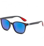Stuff Certified® Polarisierte klassische Sonnenbrille – Unisex-Fahrerbrille, Reisebrille, UV400-Brille, Blau