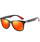 Stuff Certified® Polarisierte klassische Sonnenbrille – Unisex-Fahrerbrille, Reisebrille, UV400-Brille, Orange