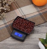 JosheLive Balance de précision numérique - Balance de pesée électronique portable Balance de cuisine LCD 100g - 0.01g