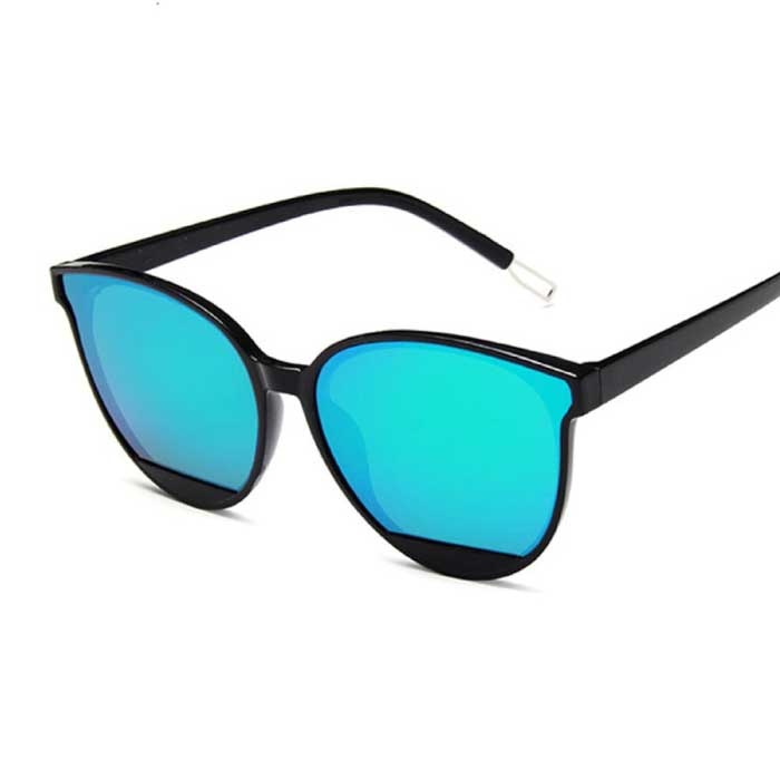 Gafas de sol polarizadas vintage para mujer - Gafas clásicas de moda UV400 tonos azul claro