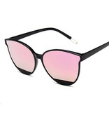 MuseLife Vintage polaryzacyjne okulary przeciwsłoneczne dla kobiet - modne klasyczne okulary UV400 odcienie fioletowe