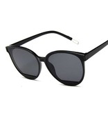 MuseLife Occhiali da sole polarizzati vintage per donna - Occhiali classici alla moda UV400 sfumature nere