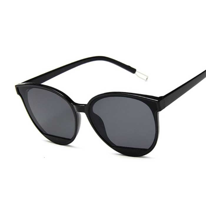 Gafas de sol polarizadas vintage para mujer - Gafas clásicas de moda UV400 Shades Black