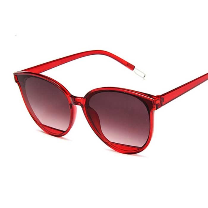 Gafas de sol polarizadas vintage para mujer - Gafas clásicas de moda UV400 tonos rojo