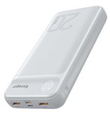 Essager Power Bank 20.000mAh z 3 portami ładowania - 20W PD Zewnętrzna bateria awaryjna Wyświetlacz LED Ładowarka Ładowarka Czarna