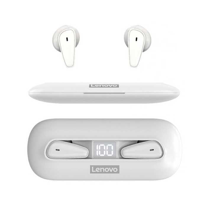 XT95 Wireless Earphones Ultra Thin - TWS Earbuds Bluetooth 5.0 Sport Earphones Earbuds Earphones White