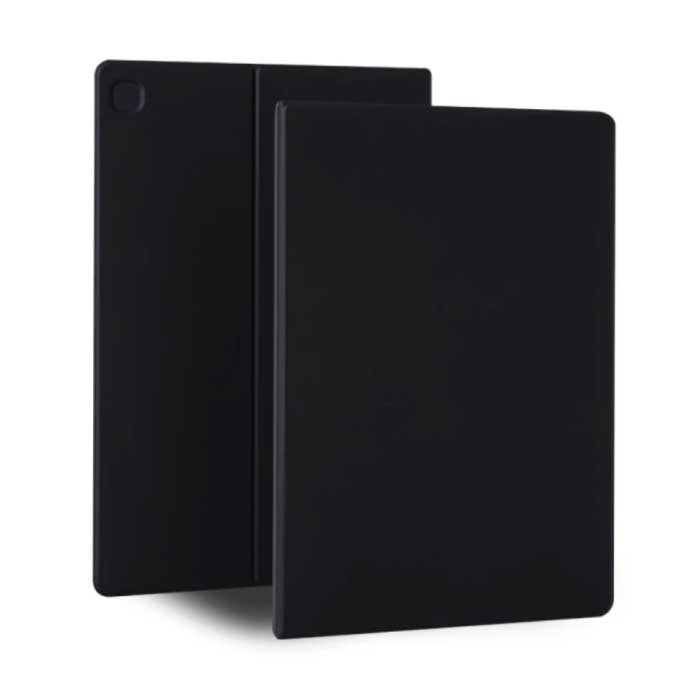 Funda Magnética Plegable para Samsung Galaxy Tab S7 Plus (12.4") - Funda Multifunción con Soporte Negro