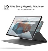 Stuff Certified® Samsung Galaxy Tab S6 Lite (10.4") Magnetic Cover Foldable - Multifunction Cover Case with Kickstand Black