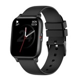 COLMI P8 Mix Smartwatch Smartband Smartfon Fitness Sportowy zegarek do śledzenia aktywności IP67 iOS iPhone Android Silikonowy pasek Czarny